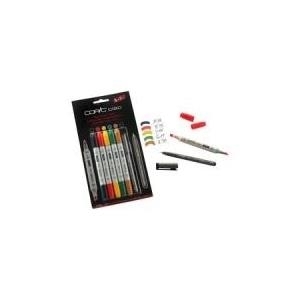 COPIC Marker ciao 5+1 Set, Hue Farben Der Marker zum Layouten, Skizzieren und Illustrieren (22075 551)