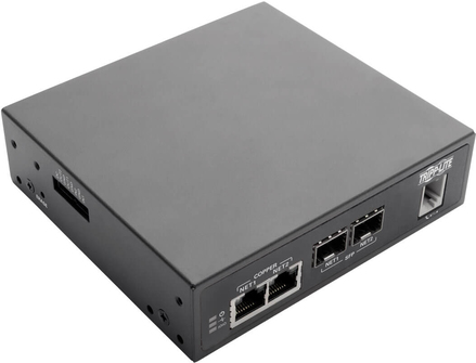 Tripp Lite B093-008-2E4U-M server per console (8-Port Console Server with Built-In Modem, Dual GbE NIC, 4Gb Flash and Dual SFP)