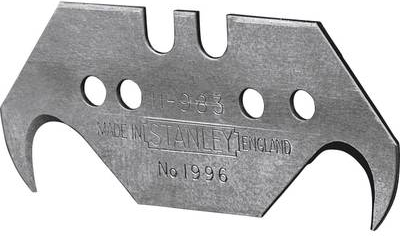 STANLEY Hakenklinge 1996 L.50mm H.19mm S.0.65mm ohne Loch in Ku.box 100St./VE Stanley (1-11-983)