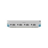 Hewlett Packard Enterprise HPE Switch 5400zl 4p 10-GbE CX4 Module - Erweiterungsmodul - 10GBase-CX4 x 4 - für HP Switch 5412zl Intelligent Edge, HPE 5406 zl Switch, Switch 5406zl Intelligent Edge (J8708A)