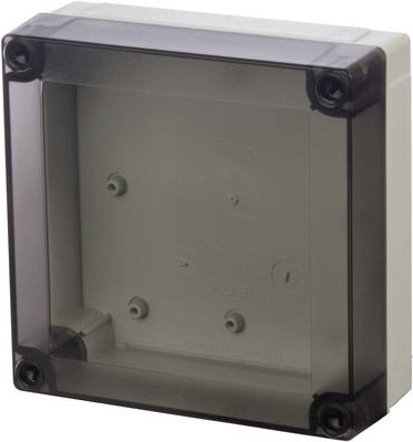 Fibox Wand-Gehäuse, Installations-Gehäuse 180 x 180 x 100 Polycarbonat Licht-Grau (RAL 7035) MNX PCM 175/100 T 1 St. (6016921)