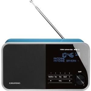 Grundig DTR 4000 DAB+ BT - Tragbares DAB-Radio - Pearled Blue (GRR3510)