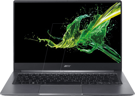Acer Swift 3 SF314-57-77MU - Core i7 1065G7 / 1,3 GHz - Win 10 Home 64-Bit - 16GB RAM - 512GB SSD - 35,6 cm (14) IPS 1920 x 1080 (Full HD) - Iris Plus Graphics - Bluetooth, Wi-Fi - Stahlgrau - kbd: Deutsch (NX.HJGEV.001)