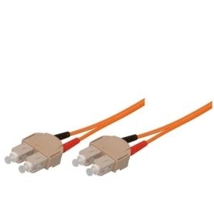 Tecline 76910 10m 2x SC 2x SC Orange Glasfaserkabel (76910)