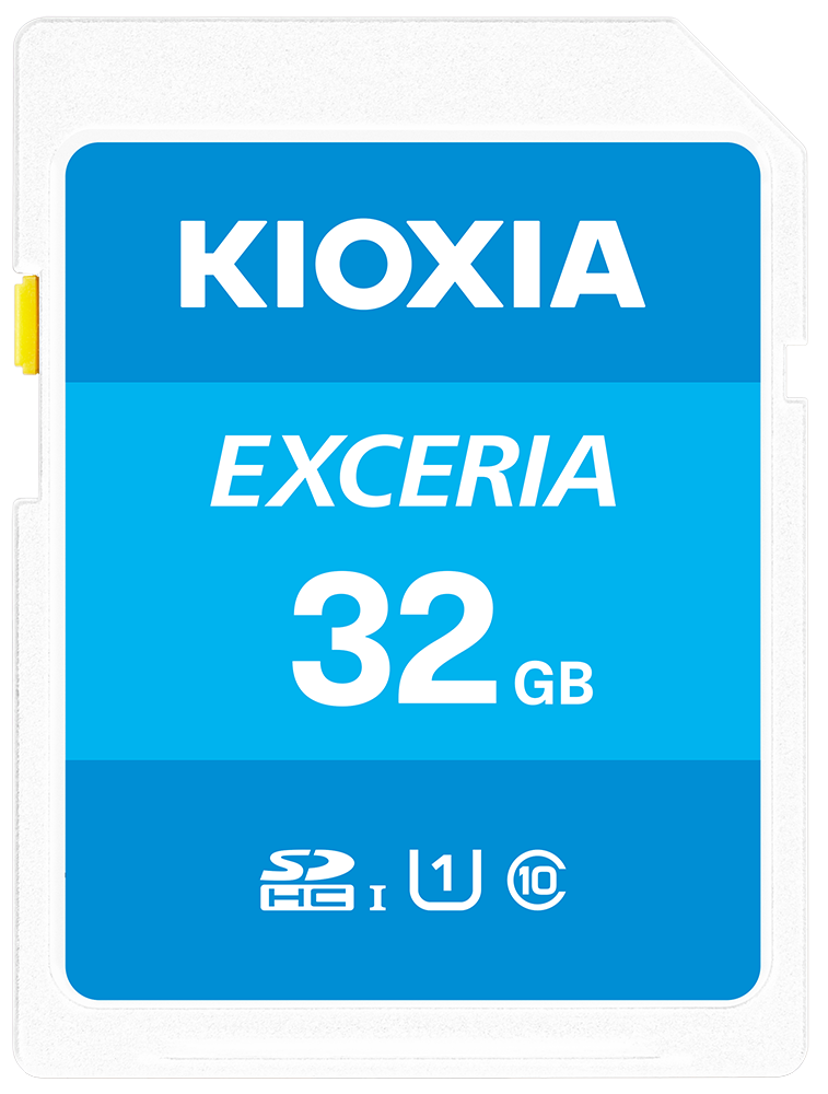 Kioxia Exceria 32 GB SDHC UHS-I Classe 1 (KIOXIA SD-Card Exceria 32GB)