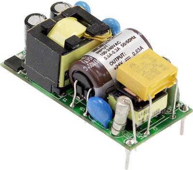 Mean Well AC/DC-Netzteilbaustein, open frame MFM-15-12 12 V/DC 1.25 A (MFM-15-12)