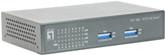 LevelOne FEP-1600W90 - Switch - 16 x 10/100 (PoE) - Desktop, wandmontierbar - PoE (82 W) (FEP-1600W90)