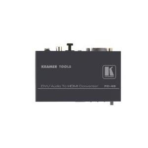 Kramer TOOLS FC-49 DVI & Audio to HDMI Format Converter & Audio Embedder - Videokonverter (41-70490090)