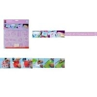 Marabu Motivschablonen-Set Welcome Baby, selbstklebend DIN A5, wieder verwendbar, Reinigung mit Wasser, für Acryl- (027400003)