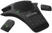 snom C520-WiMi - VoIP-Konferenztelefon - Bluetooth-Schnittstelle - DECT - SIP - 3 Leitungen - Schwarz - Sonderposten