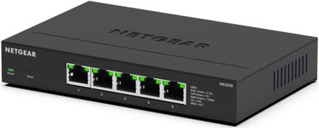 NETGEAR MS305E Non gestito 2.5G Ethernet 100/1000/2500 Nero (5 PORT 2.5G UM PLUS SWITCH - 5X 2.5G LAN)