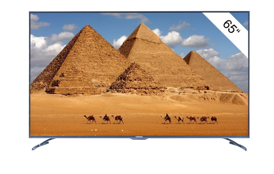 TORNADO 65UA3400X TV 1651 cm (65") 4K Ultra HD Smart TV Wi-Fi Nero 250 cd/m