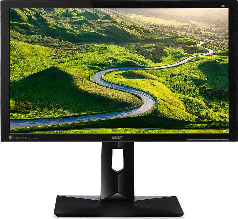 Acer CB241HYbmdpr - LED-Monitor - 60.5 cm (23.8) - 1920 x 1080 Full HD (1080p) - IPS - 250 cd/m² - 1000:1 - 4 ms - DVI, VGA, DisplayPort - Lautsprecher - Schwarz