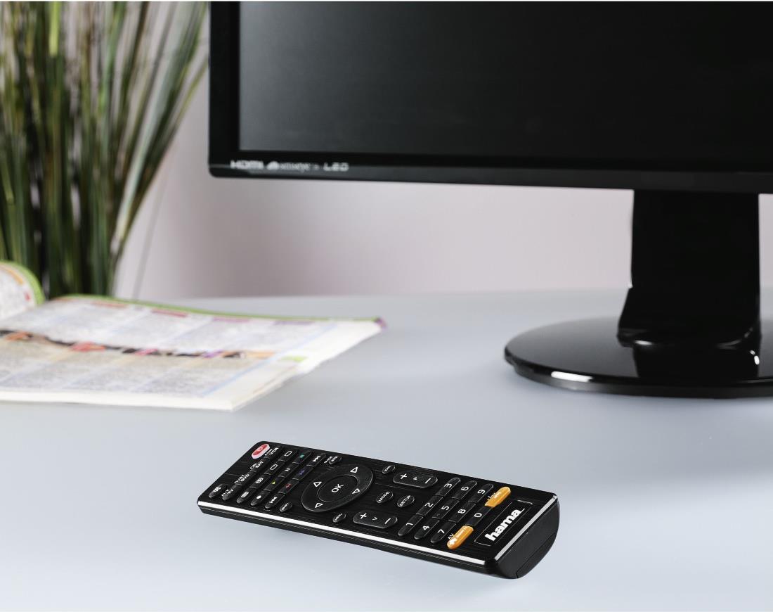 Hama Universal Remote Control 8in1 - Universalfernbedienung - infrarot