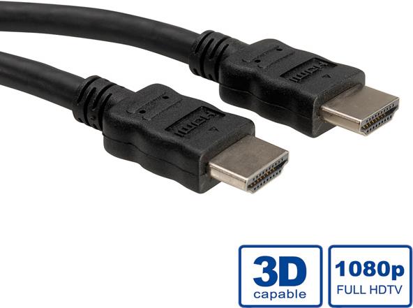 ROLINE 11.04.5732 cavo HDMI 2 m HDMI tipo A [Standard] Nero (ROLINE HDMI HS Cable+Eth. A-A. M/M. LSOH. 2.0m)