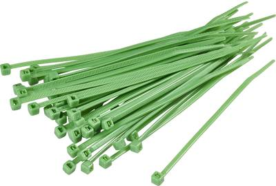 TRU COMPONENTS 1593686 TC-KL20GYZ-30M203 Kabelbinder 203 mm Grün 100 St. (1593686)