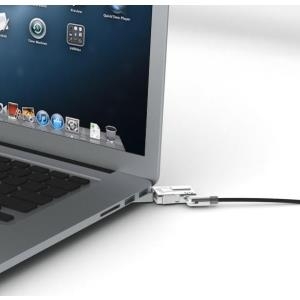 Maclocks MBPR13 - Schlüssel - Aluminium - Silber - 2 Schlüssel - Wedge Locking Bracket Hardware Kit Wedge Low Profile Cable Lock Ringed Cable Trap 2 Wedge Cable Lock (MBPR13)