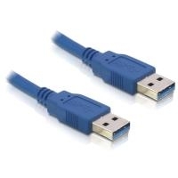 DeLOCK USB 3.0-A male/male - 2m cavo USB USB A Blu (Delock - USB-kabel - USB til USB - 2 m)