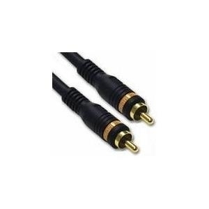 C2G Velocity - Digitales Audio-Kabel (koaxial) - RCA (M) - bis - RCA (M) - 50cm - dreifach abgeschirmtes Koaxialkabel (80262)