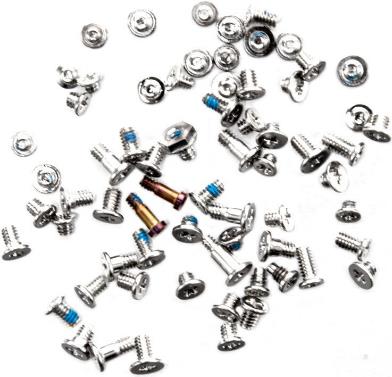 MicroSpareparts Mobile MOBX-IP6S-HS-11 Schraubensatz Weiß Handy-Ersatzteil (MOBX-IP6S-HS-11)