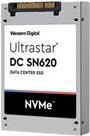 Hitachi WD Ultrastar DC SN620 SDLC2CLR-016T-3BA2 - SSD - 1.6 TB - intern - 2.5 / U.2 (6.4 cm) (in 2.5  Träger) - PCI Express 3.0 x4 (NVMe) (0TS1845)