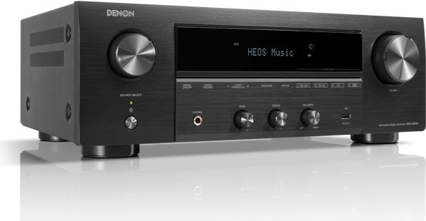Denon Stereo-Receiver, 2x145 Watt maximale Musikleistung, Hi-Res Audio, AirPlay 2, Dolby Vision, DAB (DRA900HBKE2)