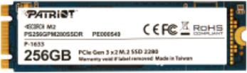 Patriot Scorch - SSD - 256 GB - intern - M.2 2280 - PCI Express 3.0 x2 (NVMe) - Puffer: 256 MB