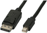 M-Cab 7200536 cavo DisplayPort 3 m Mini DisplayPort Nero (3M MDP DP 1.2 CABLE BLACK 4K - M/M 4K GOLD)