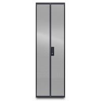 APC NETSHELTER VL 42U 600MM WIDE PERFORMATED SPLIT DOORS BLACK (AR7102)