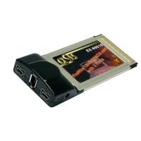 Exsys EX-6601E - FireWire-Adapter - CardBus - Firewire, FireWire 800 - 3 Anschlüsse (EX-6601E)