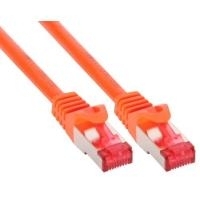 InLine Cavo patch Lan S/FTP (PiMf) Cat.6 250 MHz PVC CU arancione 75m