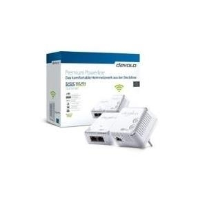 Devolo BASIC WLAN - Starter Kit - Bridge - HomePlug AV (HPAV) - 802,11b/g/n - 2,4 GHz - an Wandsteckdose anschließbar (Packung von 2) (9619)