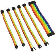 Kolink COREADEPT-EK-RBW cavo di alimentazione interno 0,35 m (Kolink Core Adept Braided Cable Extension Kit - Rainbow)