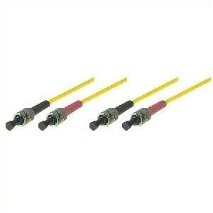 Tecline Fröhlich + Walter - Patch-Kabel - ST single mode (M) - ST single mode (M) - 7.5 m - Glasfaser - 9 / 125 Mikron - OS2 - Gelb (39979807)