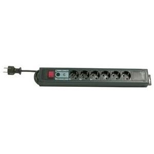 REV Supraguard - Überspannungsschutz - output connectors: 6 - Schwarz, Anthrazit (00176571)