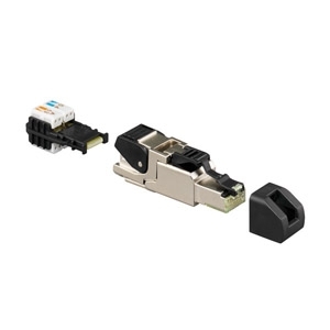 Rutenbeck Stecker, TP(RJ45), Feldkonfektionierbar, CAT6A, MF (13900320)