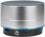 Manhattan 165327 altoparlante portatile e per feste Nero (METALLIC BLUETOOTH SPEAKER- - MICRO SD READ SPLASHPROOF PROMO)