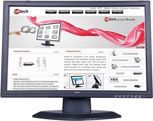 Faytech Touch-Monitor 55,9 cm (22) schwarz (FT22TMB)