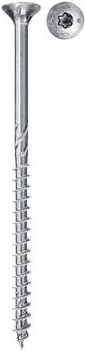 Fischer Power-Fast II 670277 Spanplattenschrauben 4.5 mm 70 mm T-Profil Stahl galvanisch verzinkt 500 St. (670277)