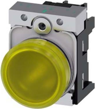 Siemens SIRIUS ACT Indicatore luminoso completamente in metallo, lucido, giallo (3SU1152-6AA30-1AA0)