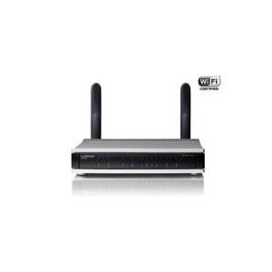 Lancom Systems LANCOM 1781AW VPN-ROUTER mit Multimode ADSL2+ Modem (A/B/J/M) und 802.11n WLAN (300 Mbit/s), 4-Port-Gigabit-Switch (802.3az), QoS, Load Balancing, 16 ARF-Kontexte, 5 IPSec-VPNs (opt. 25), opt. Content Filter und UMTS-Backup via USB (62
