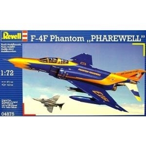 Revell F-4F Phantom PHAREWELL - 1:72 - Montagesatz - Flugzeugzelle - F-4F Phantom PHAREWELL - Militärflugzeug - Kunststoff (MR-4875)