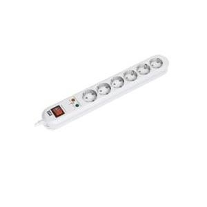 Bachmann SMART - Verlängerungsschnur - Wechselstrom 230 V - 6 Ausgangsstecker (381.2501K)