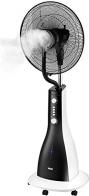 Unold 86910 Standventilator Nebula Weiß/Schwarz mit Vernebler für optimales Raumklima ca. 38 cm (86910)