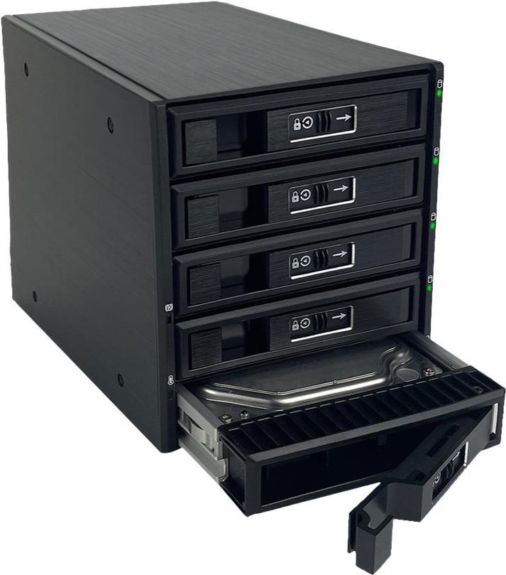 FANTEC BP-T3151-12G/6G SAS (12G) SATA (6G) Backplane per 5x 35 "/25" SSD/HDD (2526)