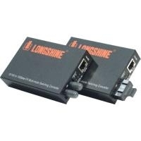 Longshine LCS-C842MC - Medienkonverter - 100Mb LAN - 10Base-T, 100Base-FX, 100Base-TX - RJ-45 / SC multi-mode - bis zu 2 km