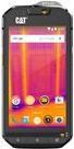 CAT S60 - Smartphone - Dual-SIM - 4G LTE - 32 GB - microSDXC slot - GSM - 4.7 - 1280 x 720 Pixel - IPS - RAM 3 GB - 13 MP (5 MP Vorderkamera) - Android - Telekom - mit CAT Powerbank - Schwarz (99927706)