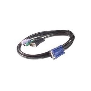 Schneider Electric APC - Tastatur- / Video- / Maus- (KVM-) Kabel - HD-15 (M) - PS/2, 6-polig, HD-15 (M) - 1,83 m (AP5250)