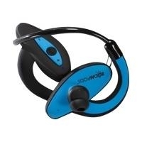 Boompods Sportpods - Headset - im Ohr - hinter dem Nacken angebracht - drahtlos - Bluetooth - Blau (SPBLU)