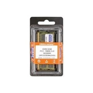 GOODRAM - Memory - 2 GB - SO-DIMM, 204-polig - DDR3 - 1333 MHz / PC3-10600 - CL9 - 1.5 V - ungepuffert - nicht-ECC